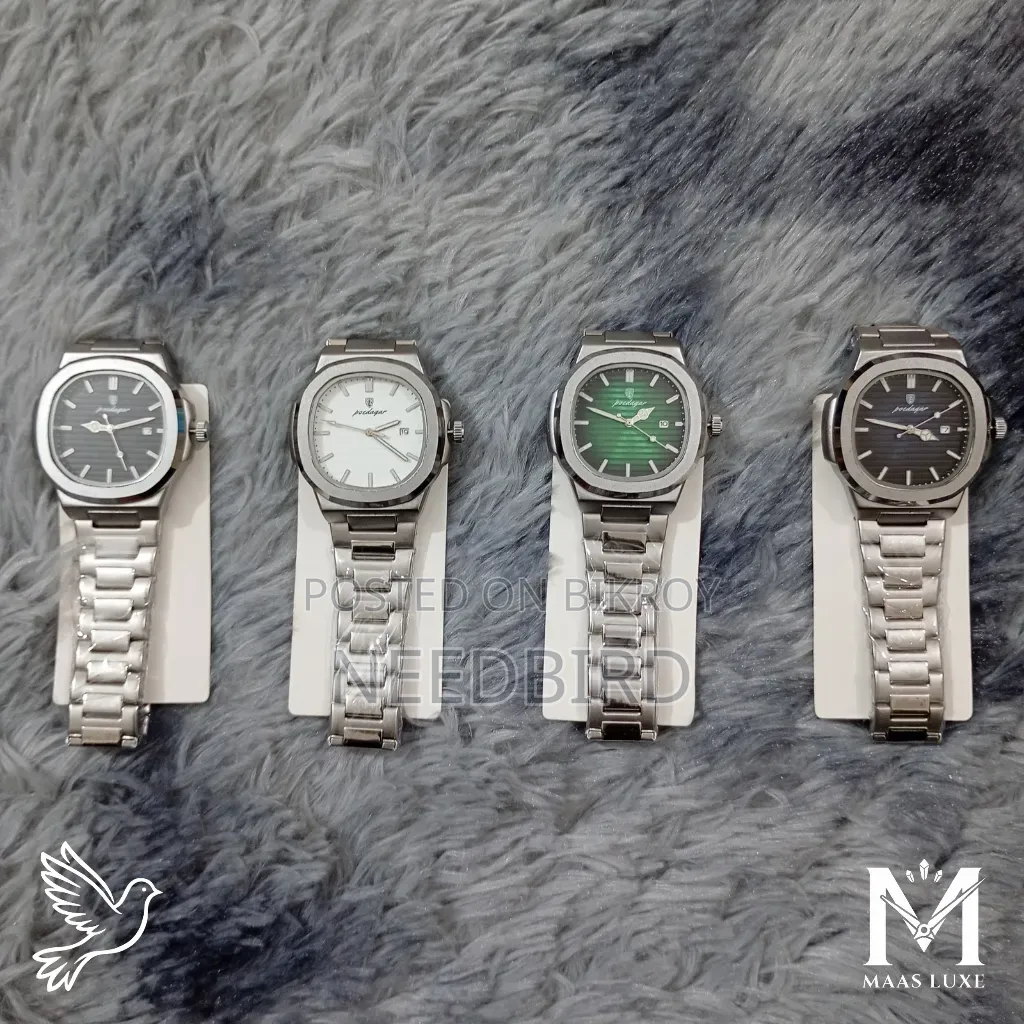 Poedagar 613 Stainless Steel Luxury Luminous Quartz Watch | 4 Colours