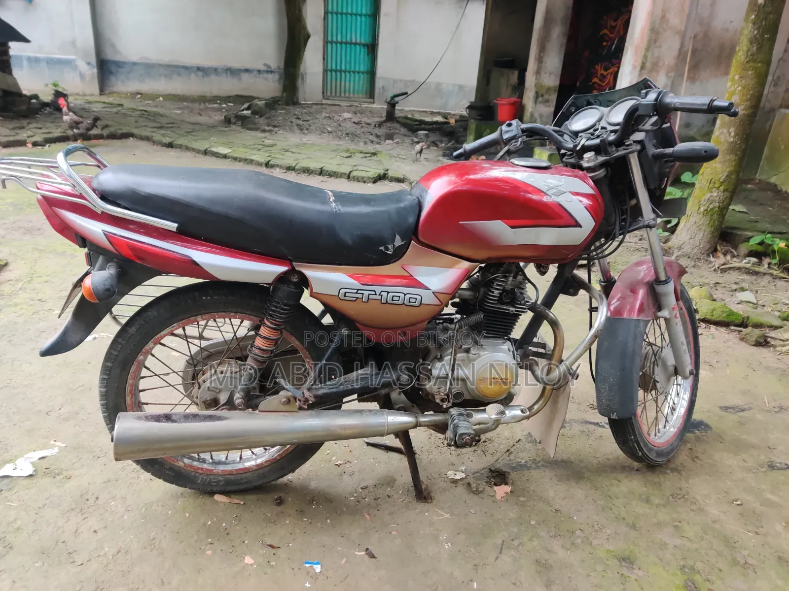 বাজাজ সিটি ১০০ ২০১২ রেড