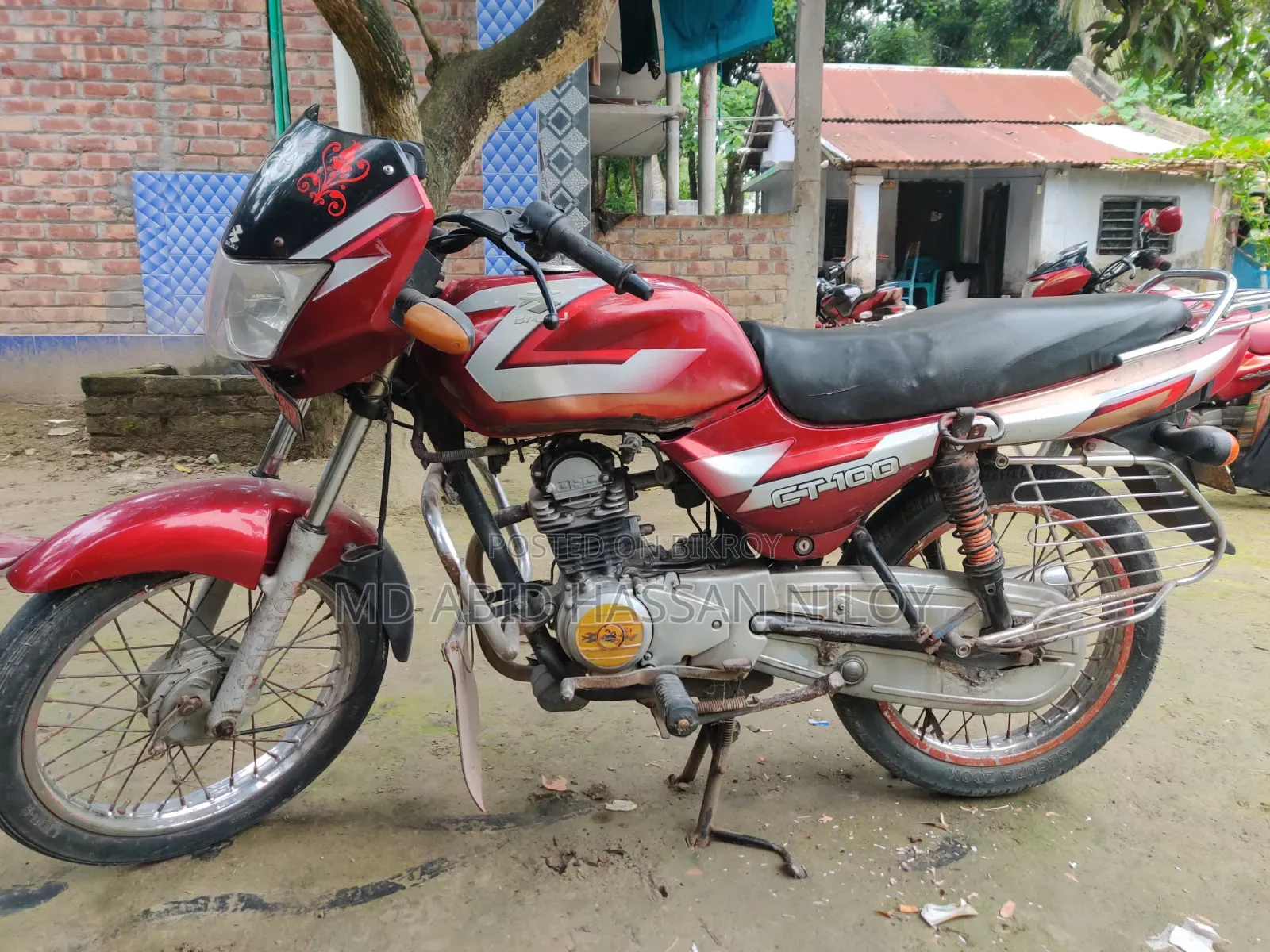 বাজাজ সিটি ১০০ ২০১২ রেড