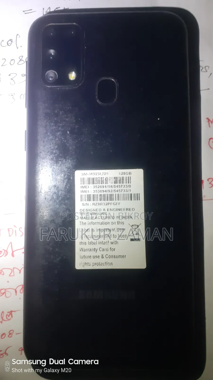 Samsung Galaxy M31 128 GB Black