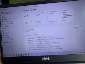 ল্যাপটপ ৮জিবি ইন্টেল কোর আই৩ এসএসডি ২৫৬জিবি