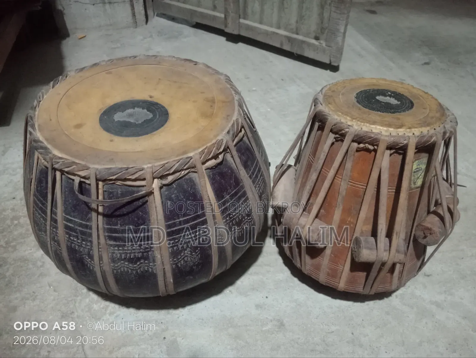 তবলা সেট দুইটা