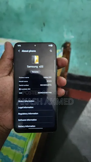Samsung Galaxy S22 5G 256 GB Black