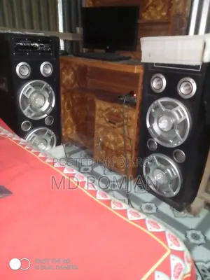 1 Pair of Sound Boxes (8+8 Inch) - Brand New Condition