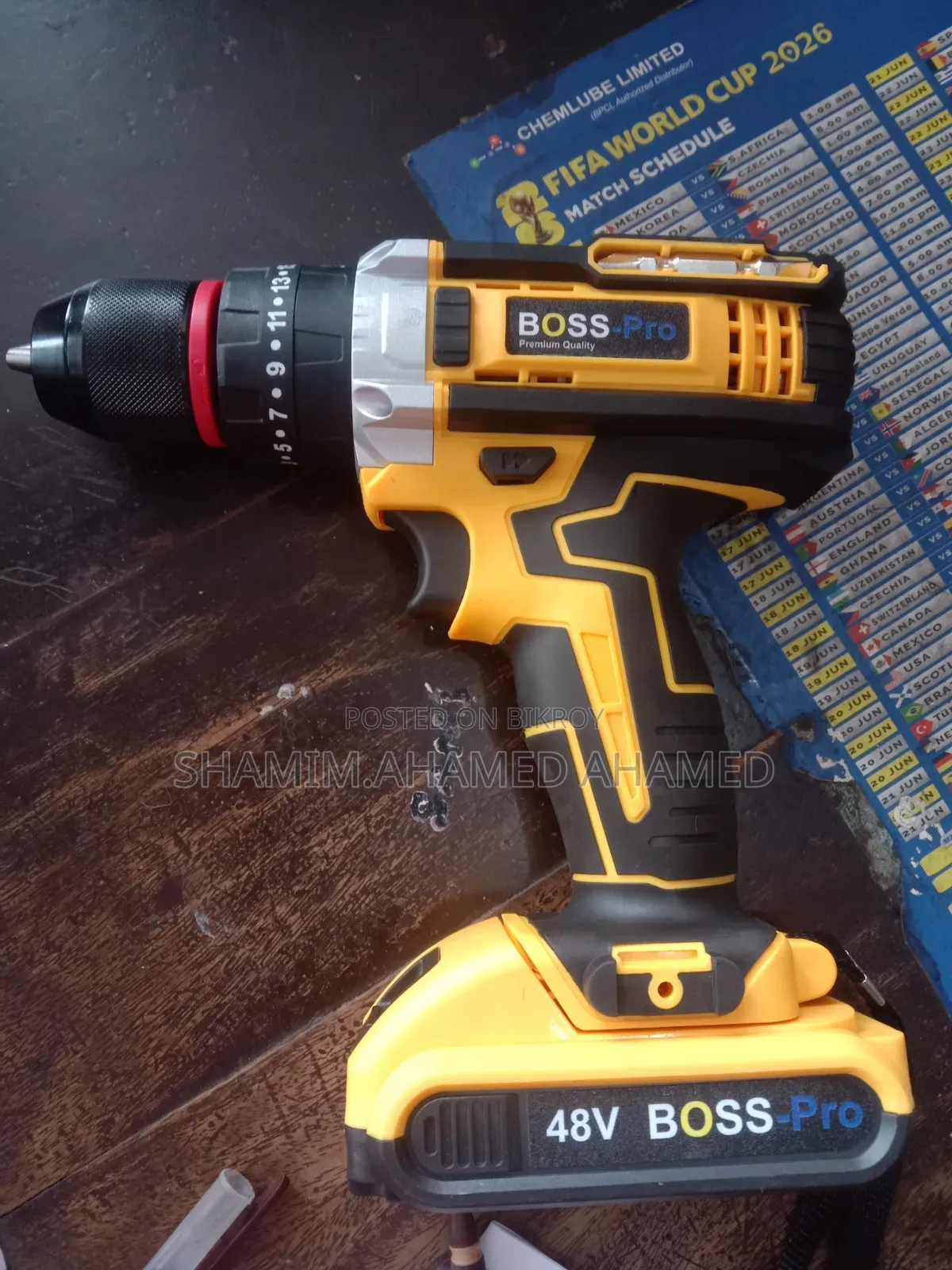 Cotless Drill 48v Boss -Pro