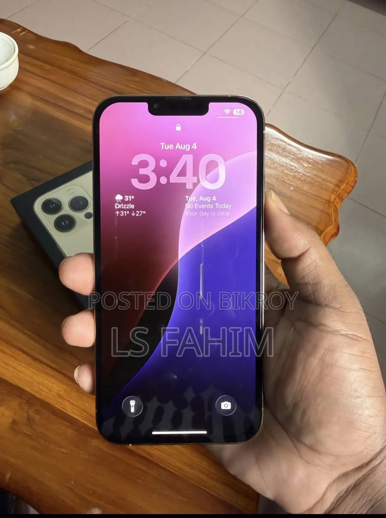 অ্যাপল আইফোন ১৩ প্রো ম্যাক্স ২৫৬ জিবি গোল্ড