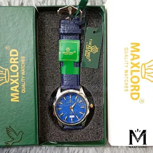 MAXLORD MP004G Luminous Textured Dial Leather Quartz Watch | 5 Colours