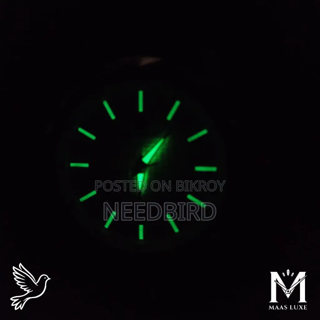 MAXLORD MP004G Luminous Textured Dial Leather Quartz Watch | 5 Colours