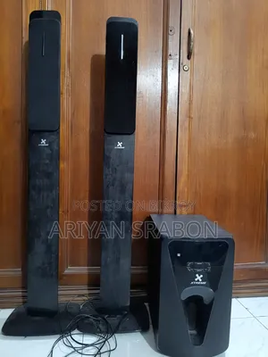 Xtreme E600BU 2:1 Bluetooth Tower Home Theater Speaker