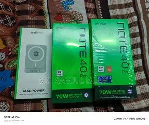 ইনফিনিক্স নোট ৪০ প্রো ২৫৬ জিবি গোল্ড