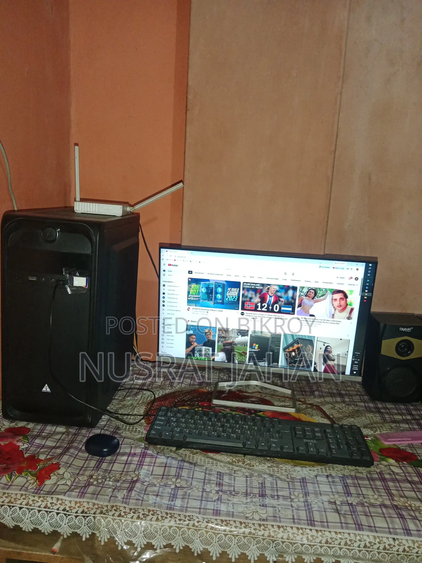 Desktop Computer Gigabyte 8GB Intel Core I5 SSD 128GB