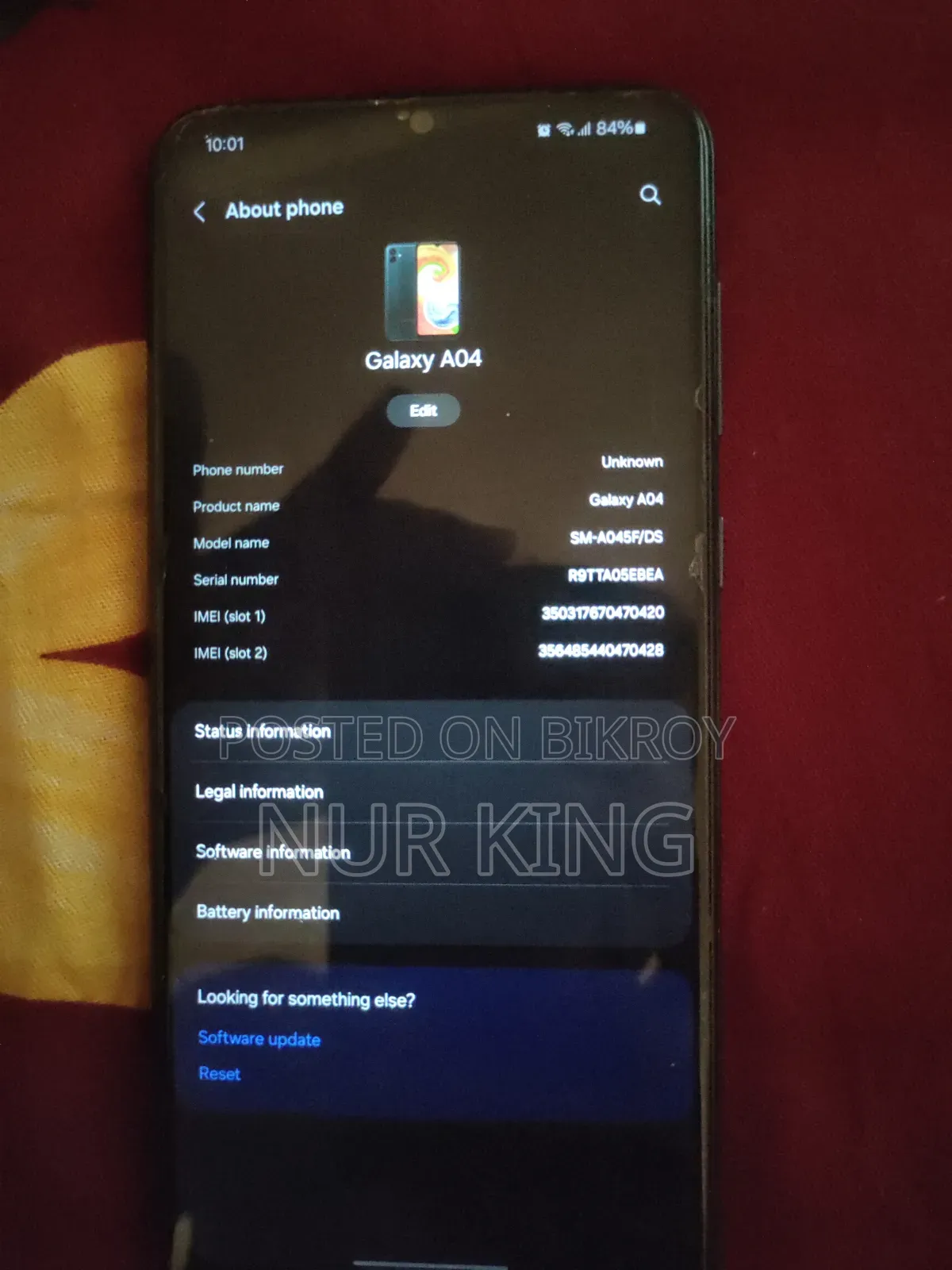 Samsung A10 32 GB Blue