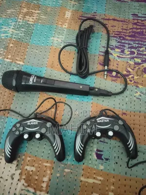 2 Pieces Video Game Console Wired Dynamic Microphone