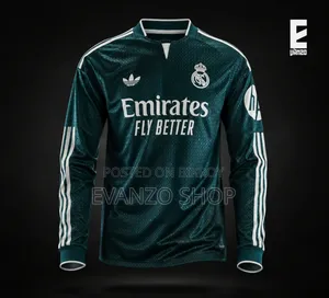 Real Madrid 2026-27 Away Kit (Full Sleeve) -- Player Edition