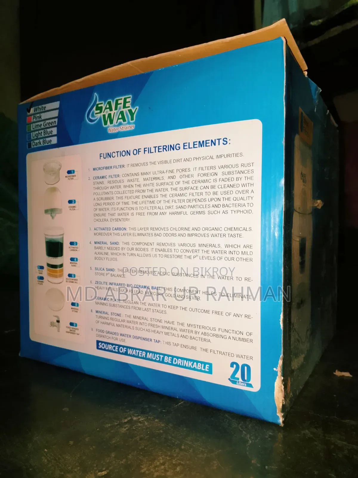 20 Liter Filter
