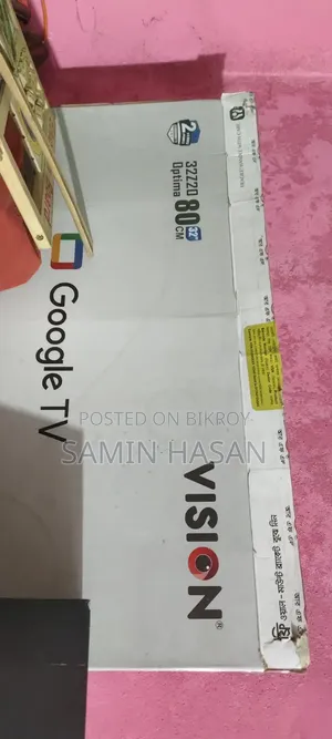 ভিশনের ৪কে গুগল টিভি স্মার্ট টিভি