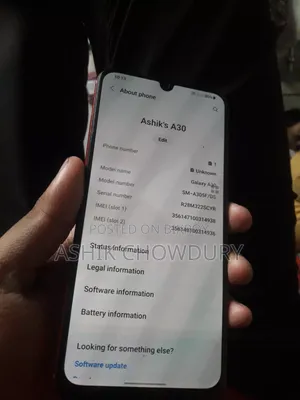 Samsung Galaxy A30 64 GB Red
