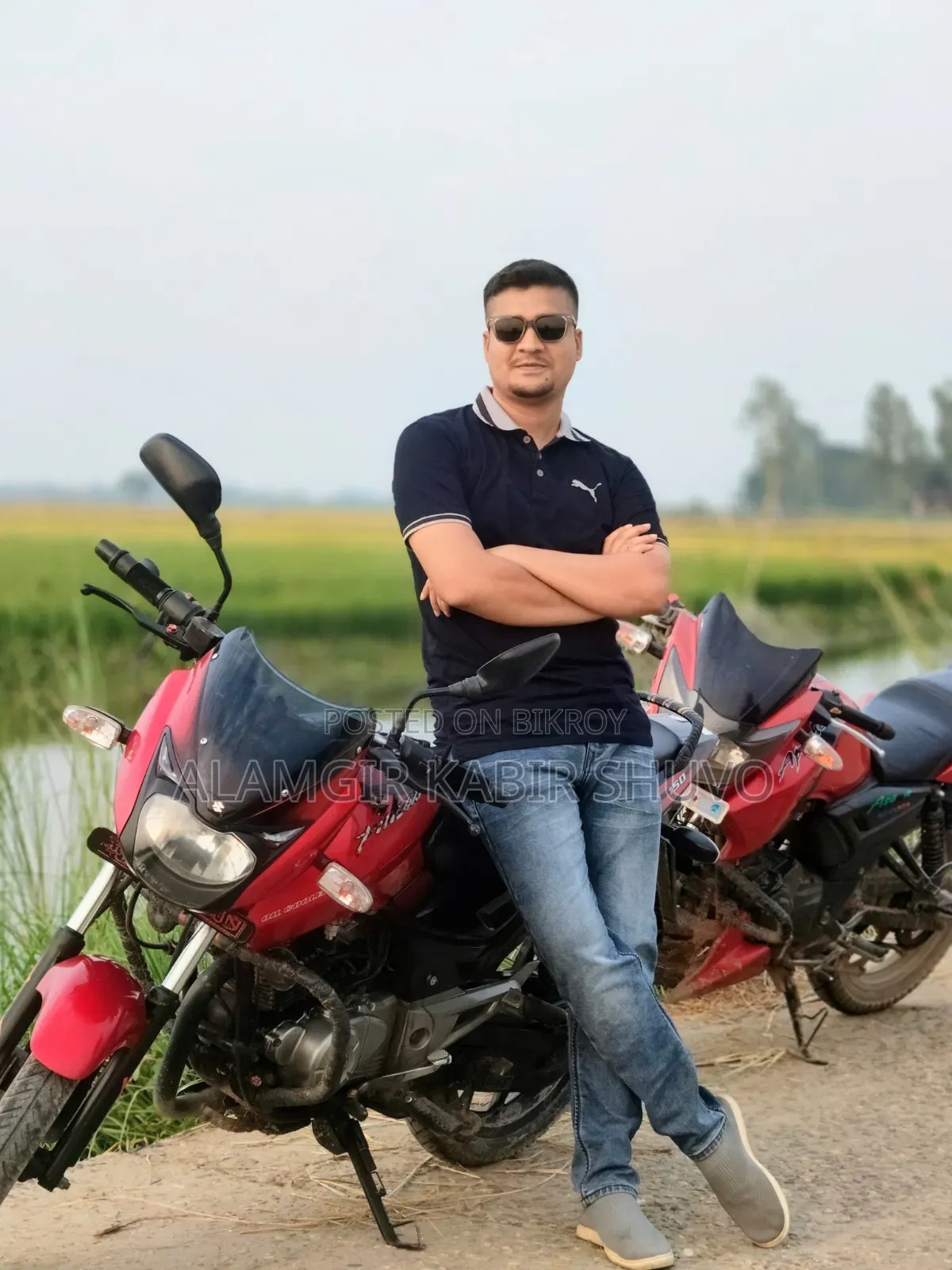 Bajaj Pulsar 150 2014 Red
