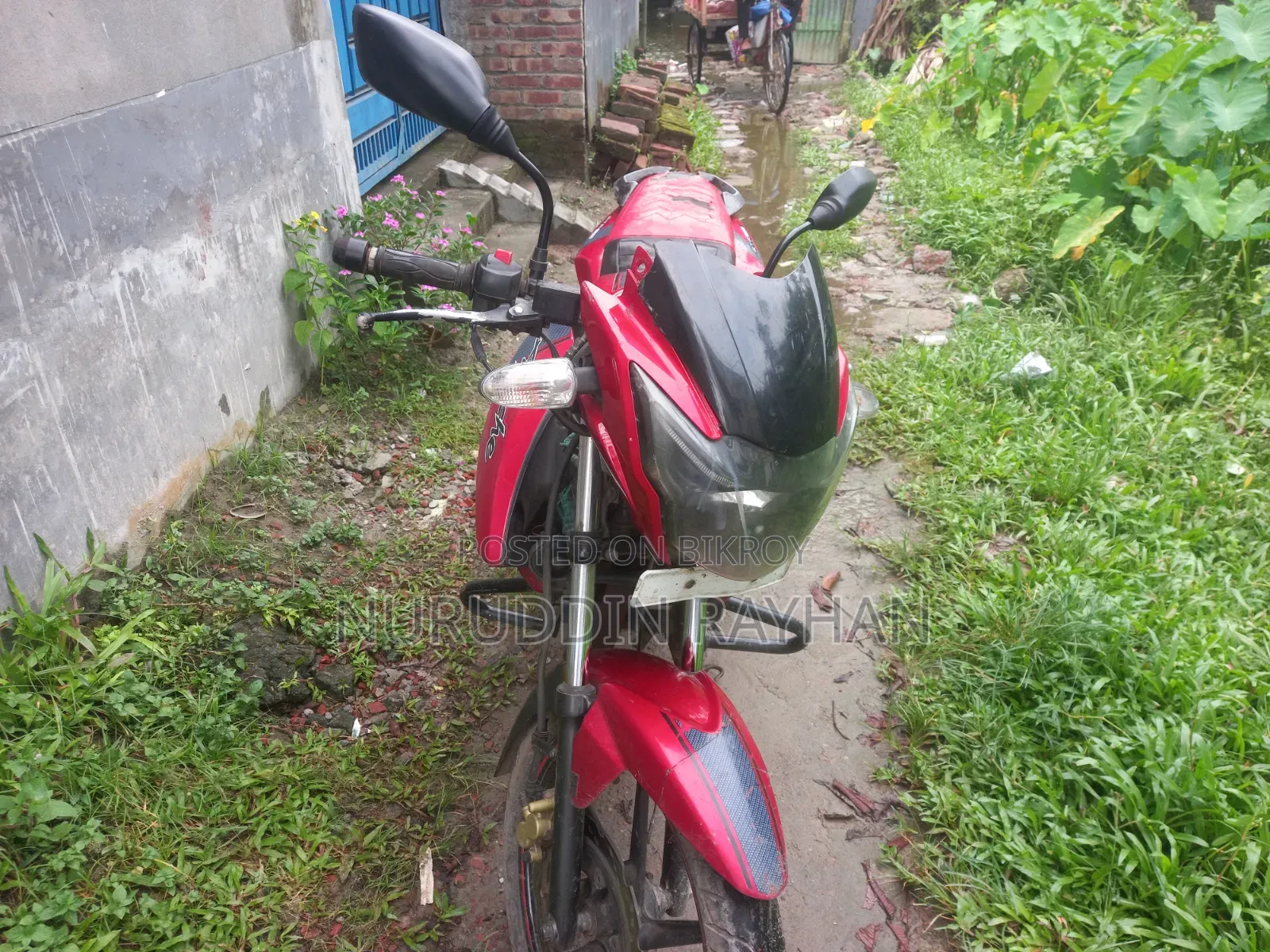 TVS Apache RTR 160 2V 2017 Red