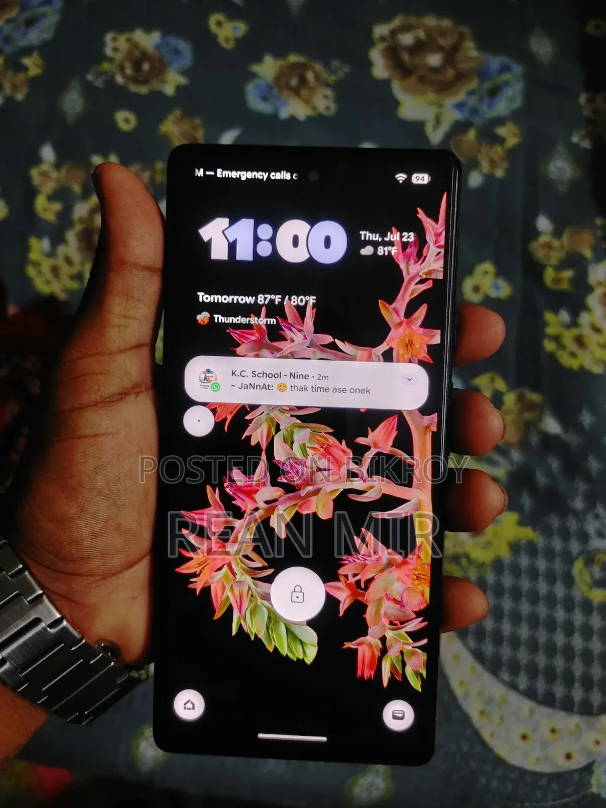 গুগল পিক্সেল ৬ ১২৮ জিবি পিংক