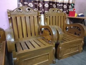 Korai Wood Three-Piece Sofa Set
