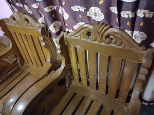 Korai Wood Three-Piece Sofa Set