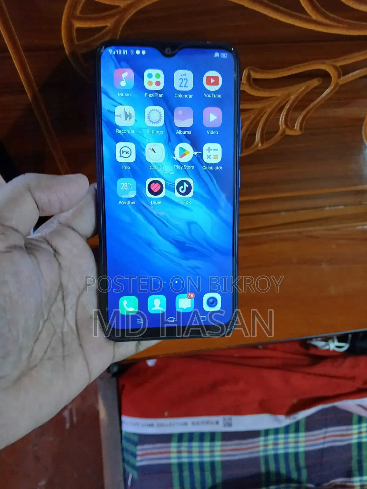Vivo 64 GB Blue