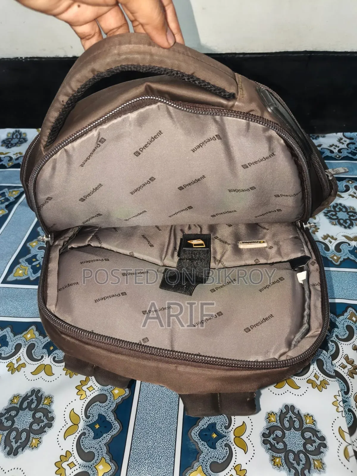 President Brand Backpack