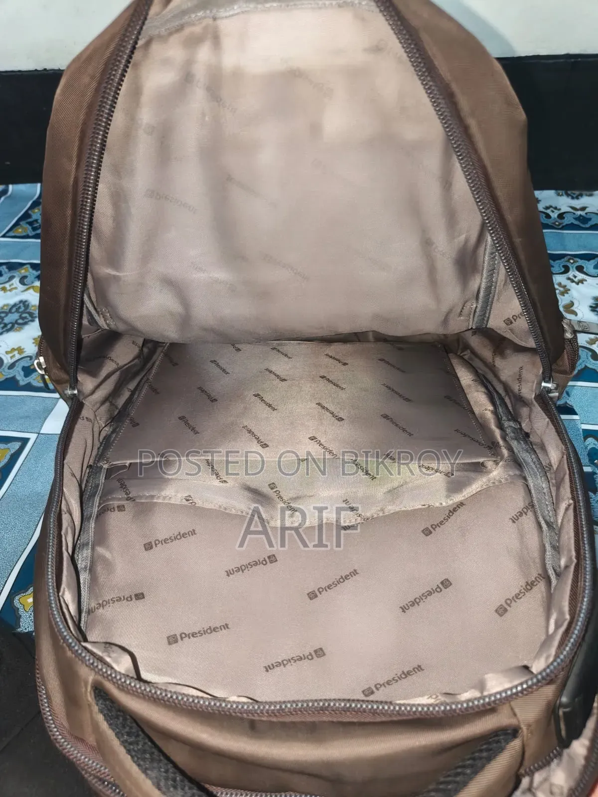 President Brand Backpack