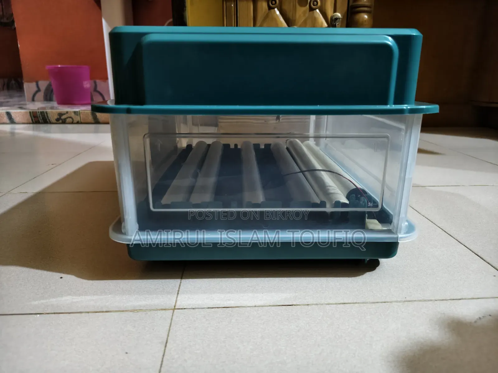 30 Eggs China Auto Incubator G-30 - AC/DC Dual Power Egg Incubator