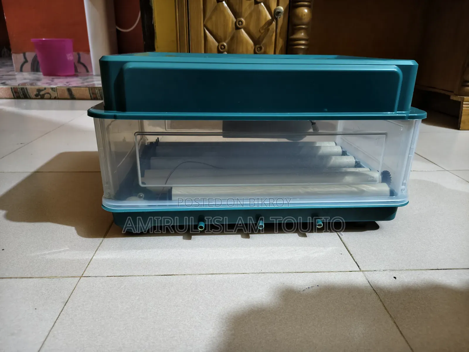 30 Eggs China Auto Incubator G-30 - AC/DC Dual Power Egg Incubator