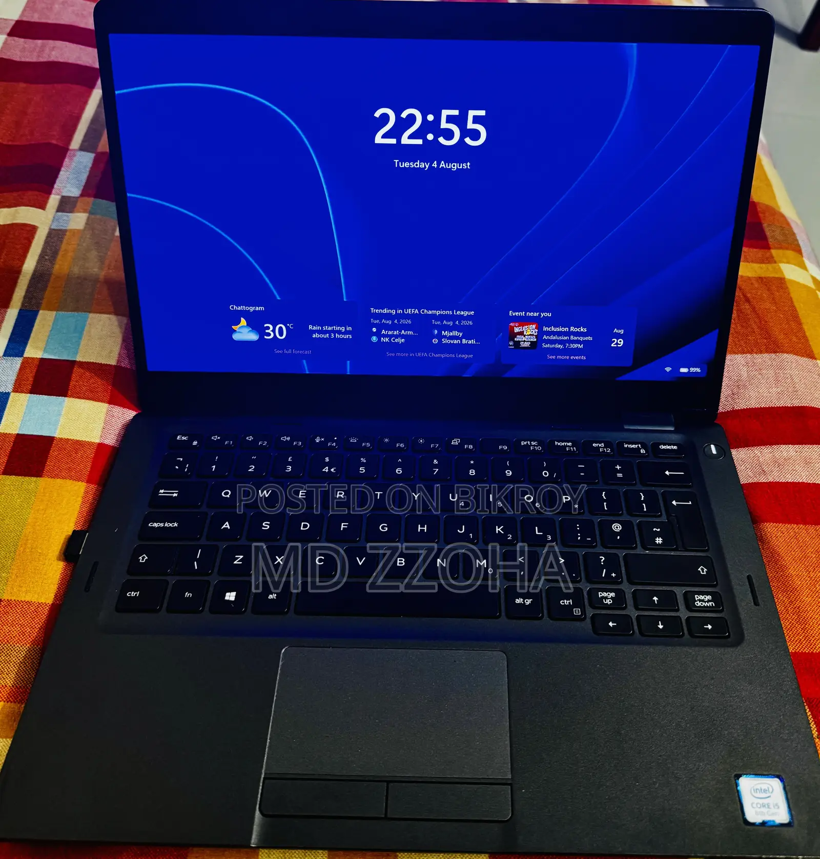 Laptop Dell Latitude 5300 8GB Intel Core I5 SSD 256GB