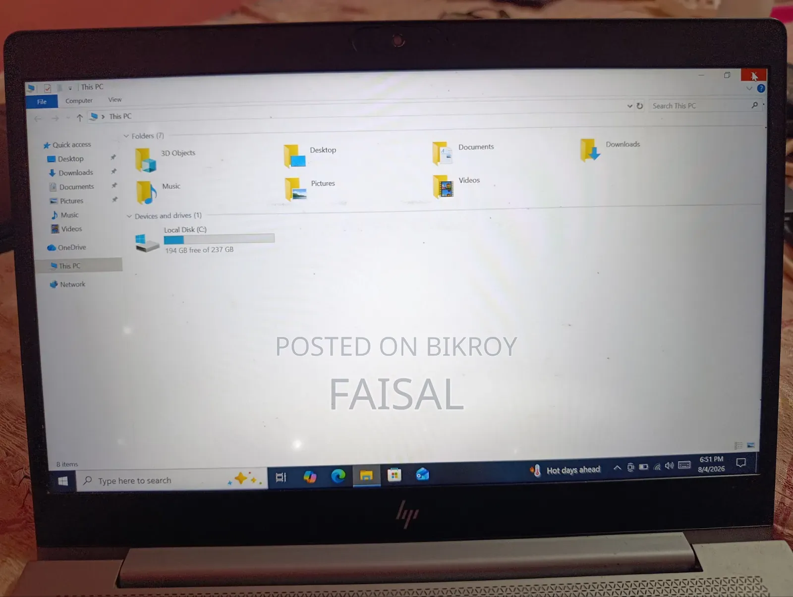 ল্যাপটপ HP ZBook 14u G6 ৮জিবি ইন্টেল কোর আই৫ এসএসডি ২৫৬জিবি