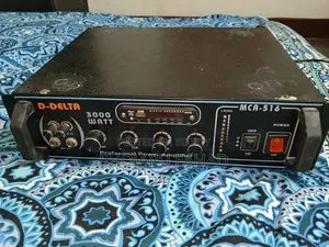 Yamaha CT80 USB Mixer + D-Delta MCA-516 Power Amplifier (Full Set)