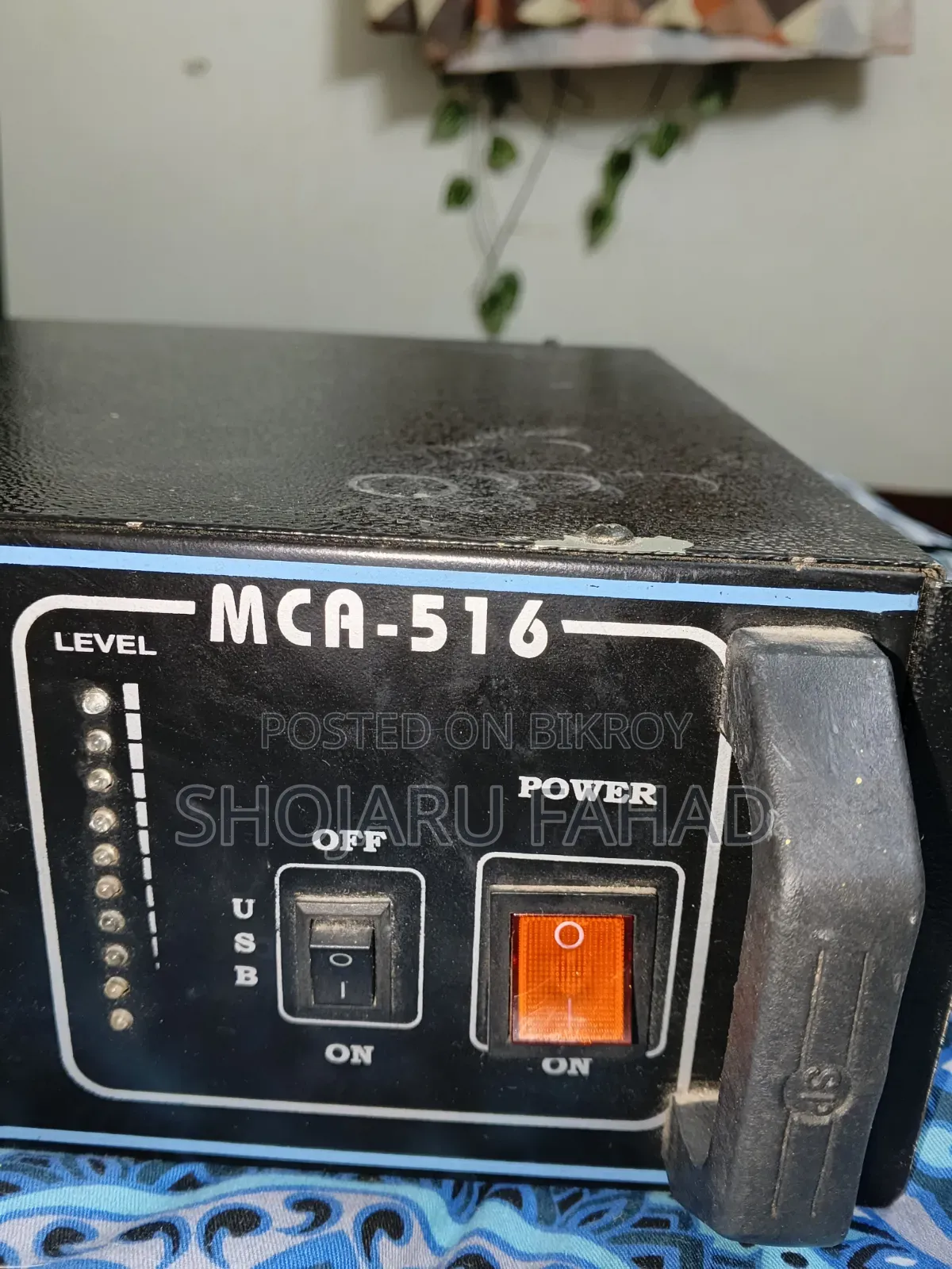 Yamaha CT80 USB Mixer + D-Delta MCA-516 Power Amplifier (Full Set)