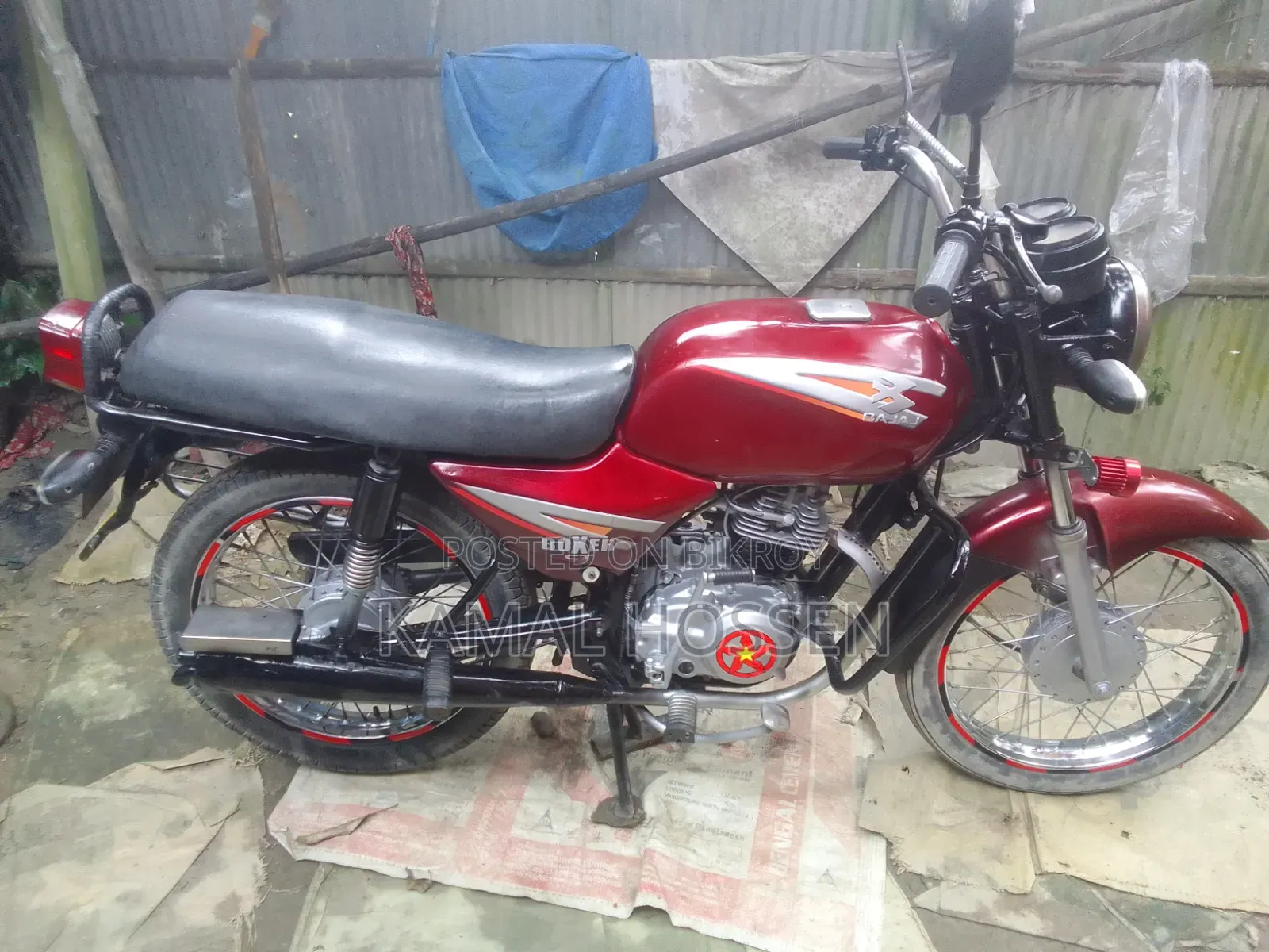 Bajaj Boxer 100 2002 Red