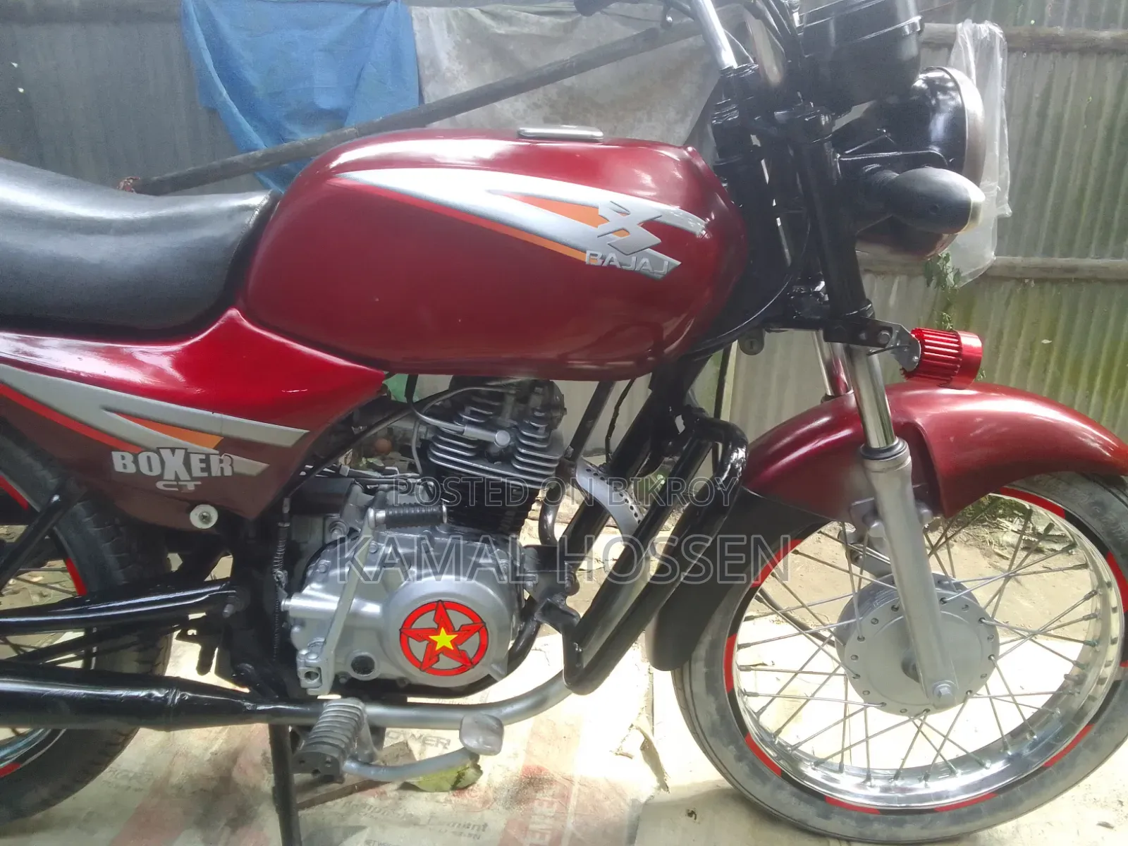 Bajaj Boxer 100 2002 Red