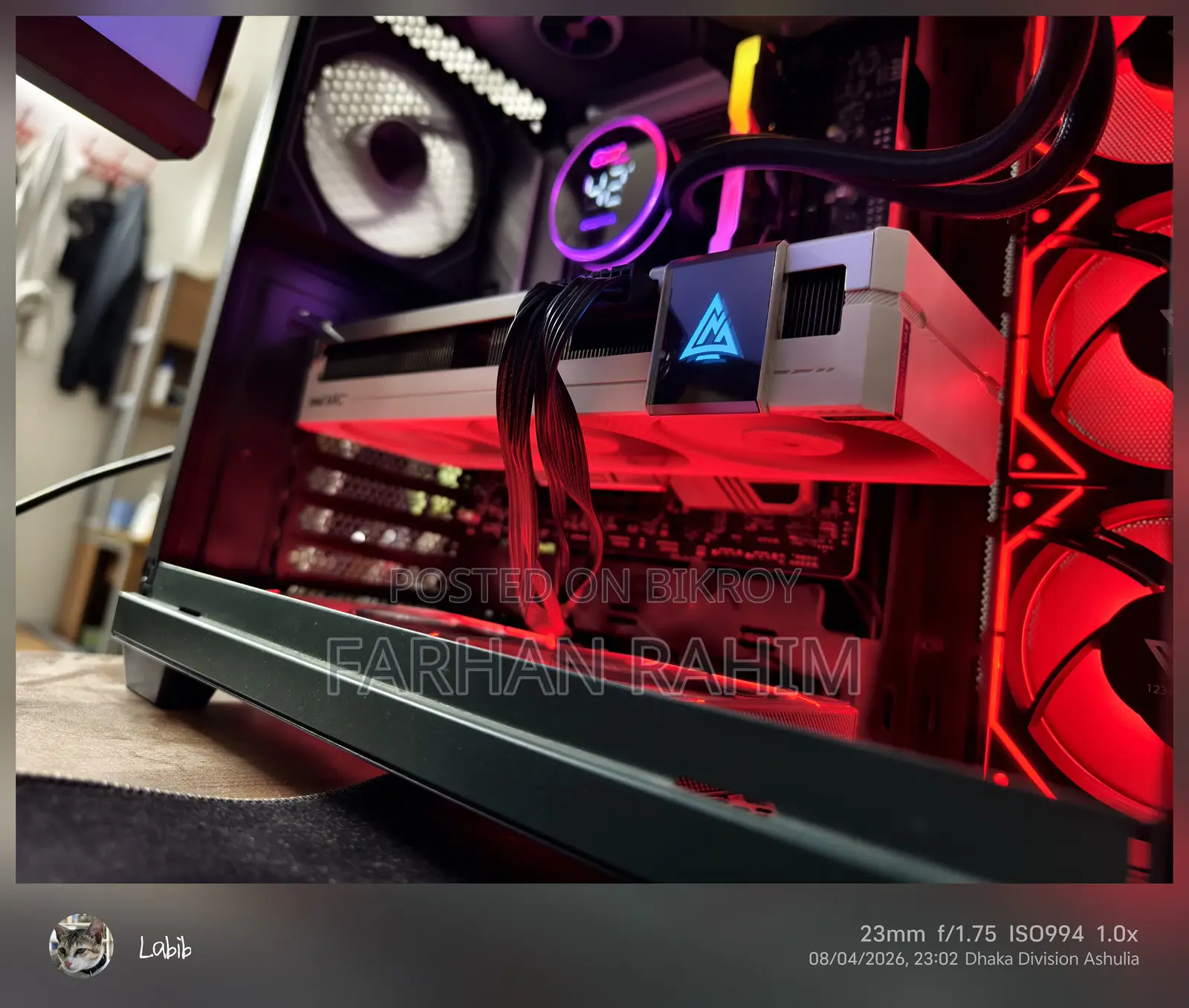 GUNNIR Intel Arc A770 Photon 16G OC White 16GB GDDR6 Graphics Card