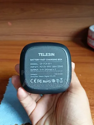 TELESIN Fast Charging Case and 2 Fast Charging Battery Sets