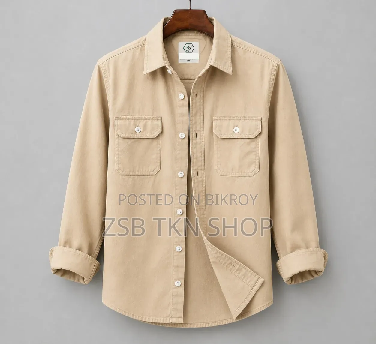 Premium Double Pocket Oxford Cotton Shirt