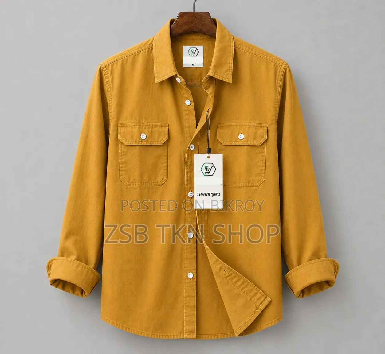Premium Double Pocket Oxford Cotton Shirt
