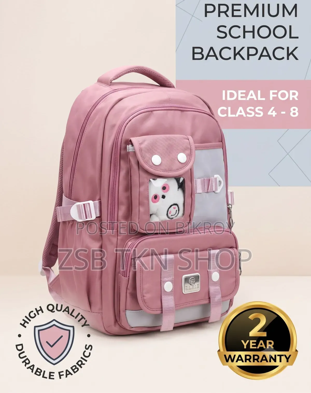 Premium Waterproof School Bag