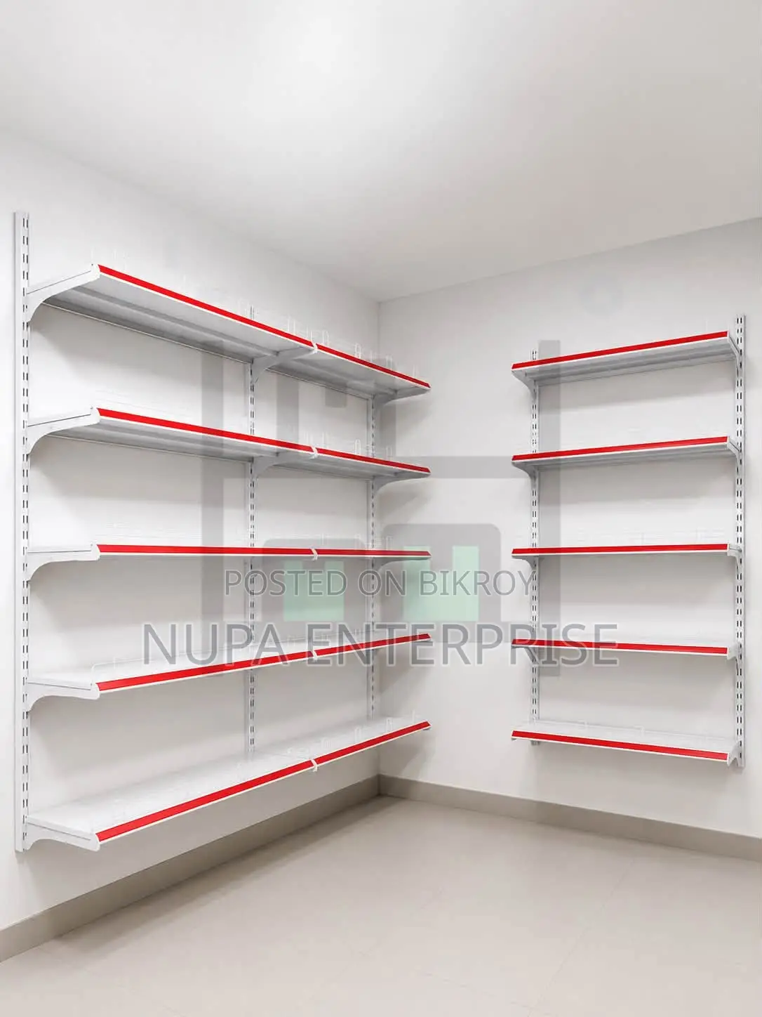 Wall Mounted Display Rack / Gondola Rack
