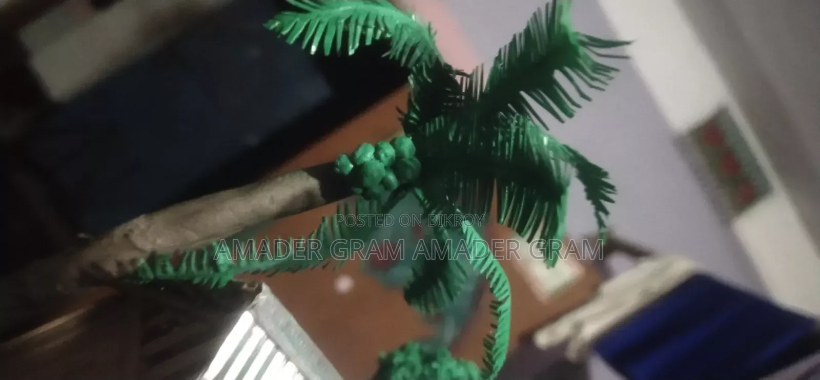 Handmade Showpiece, Rural Scenery, Bamboo House, Home Decor Items