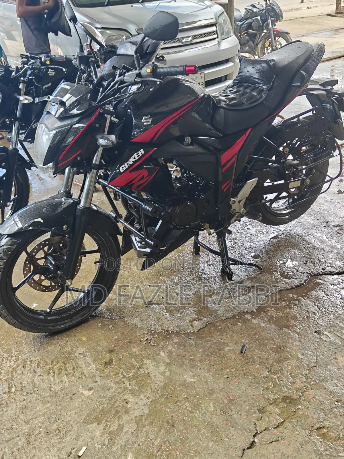 New Suzuki Gixxer 2025 Black