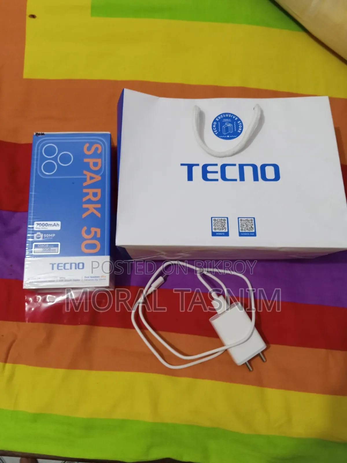 নিউ টেকনো স্পার্ক ৫০ ১২৮ জিবি ব্ল্যাক