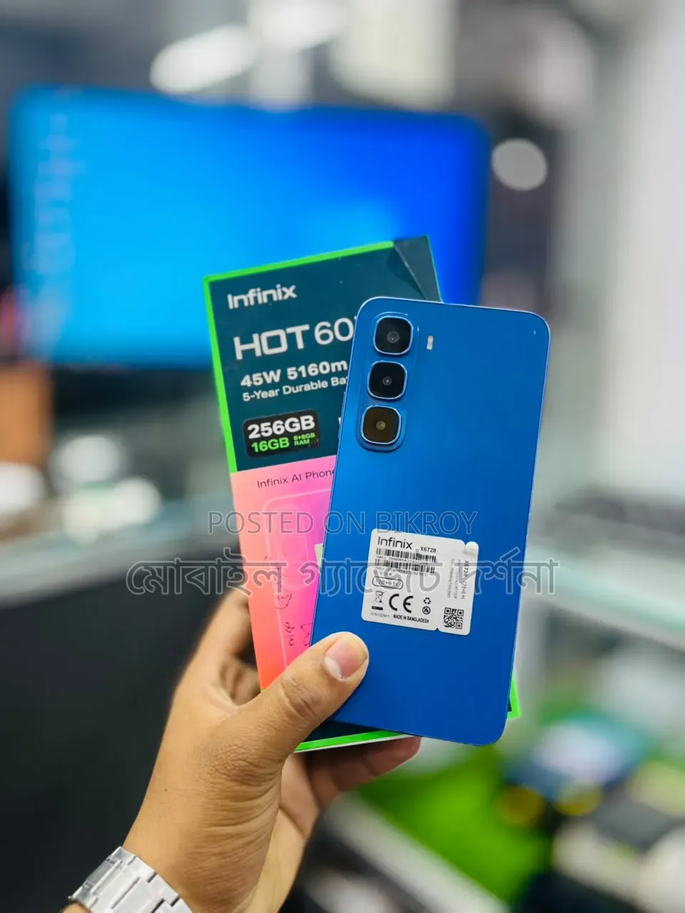 New Infinix Hot 60i 128 GB