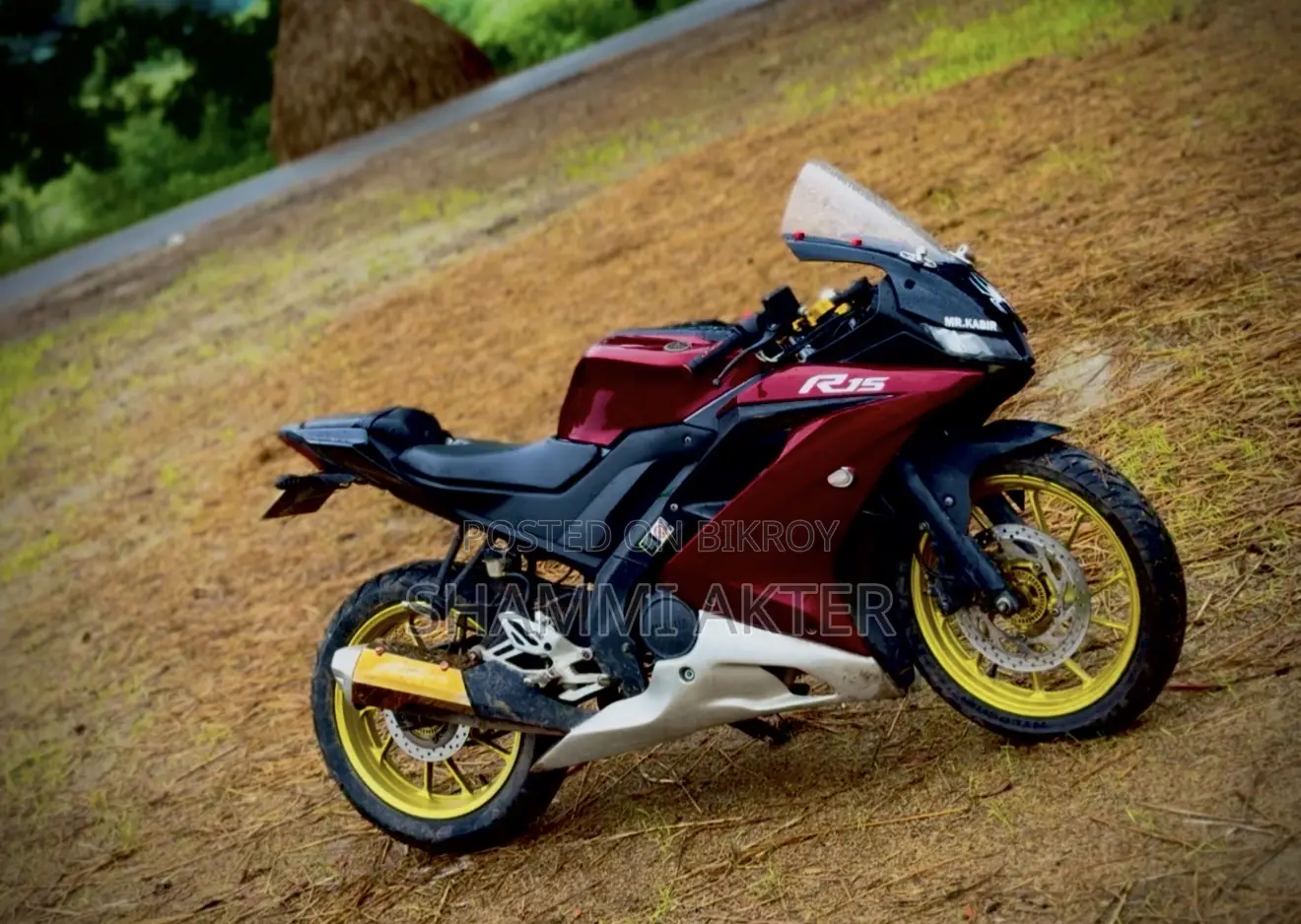 Yamaha R15 V3 2020 Gray