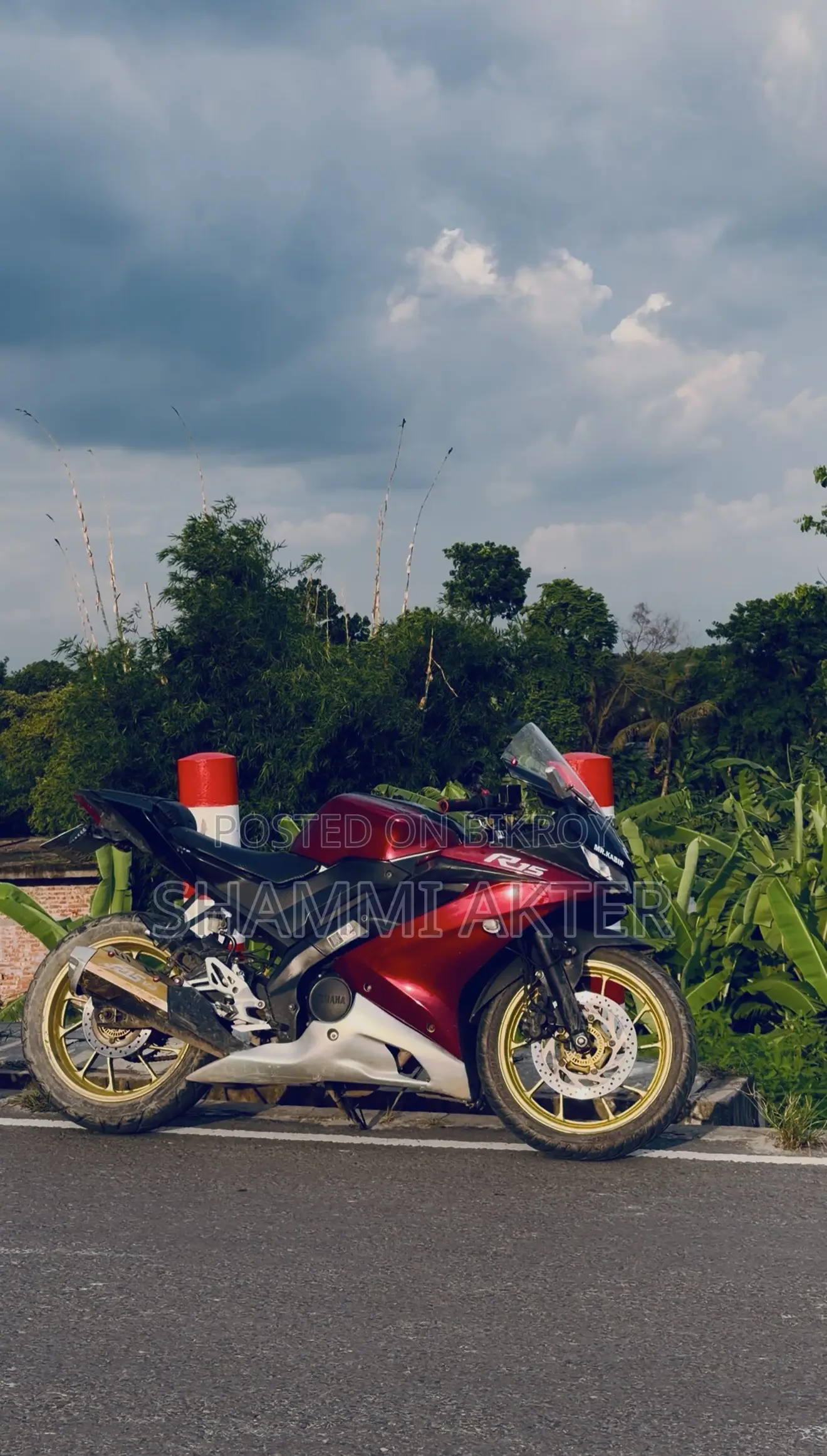 Yamaha R15 V3 2020 Gray