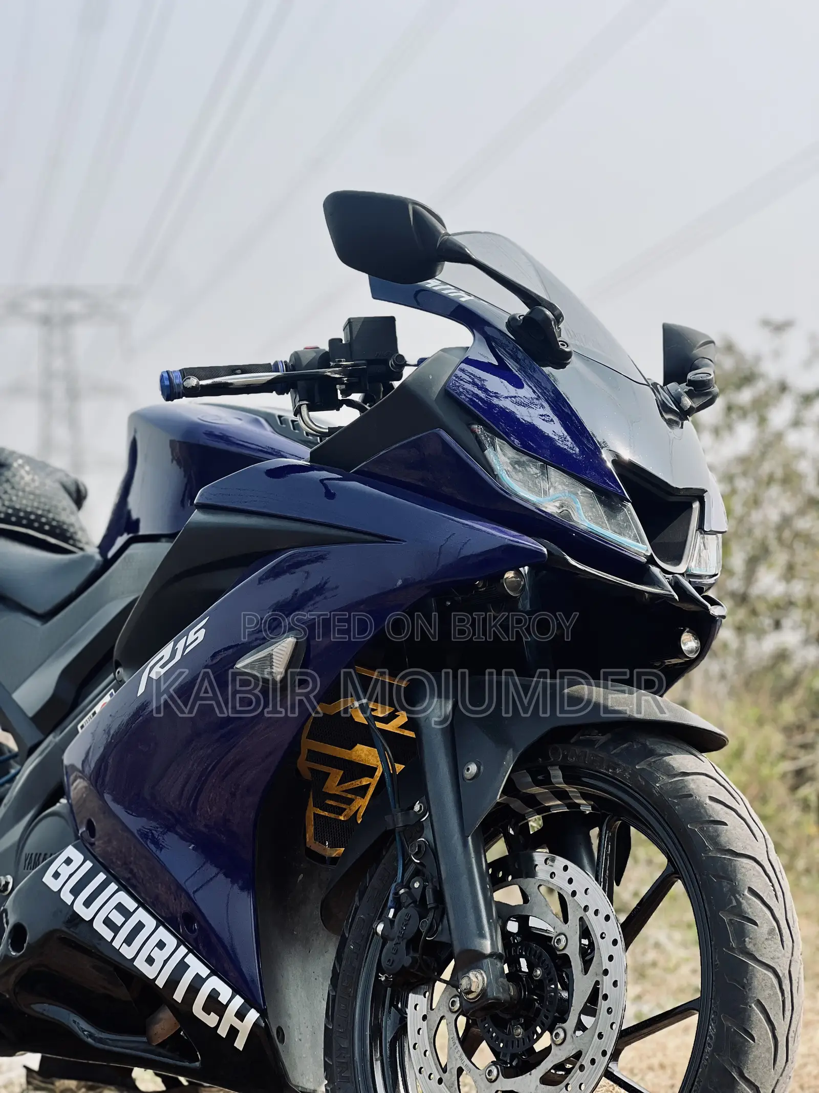 Yamaha R15 V3 2021 Blue